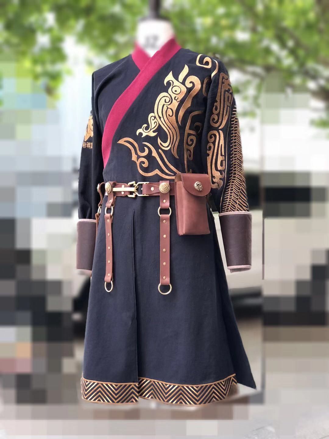 中国骑射联盟骑射服（男式前）