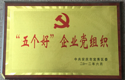 2012年度 五个好党组织