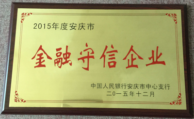 2015年度 金融守信