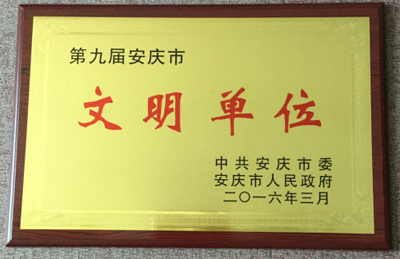 2016年度 文明单位