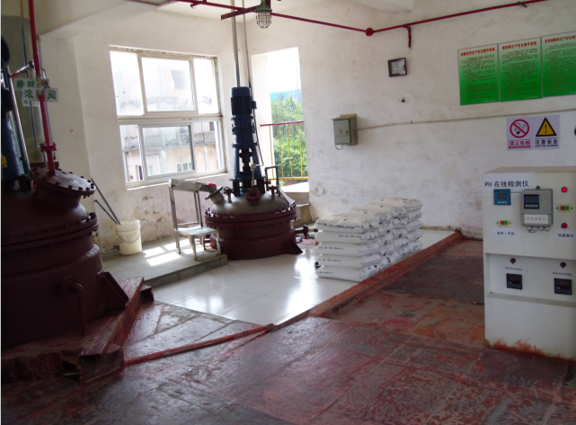 硝酸钠生产车间