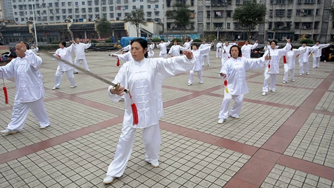 太极拳、剑演练