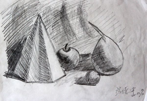 学员张德忠素描作品