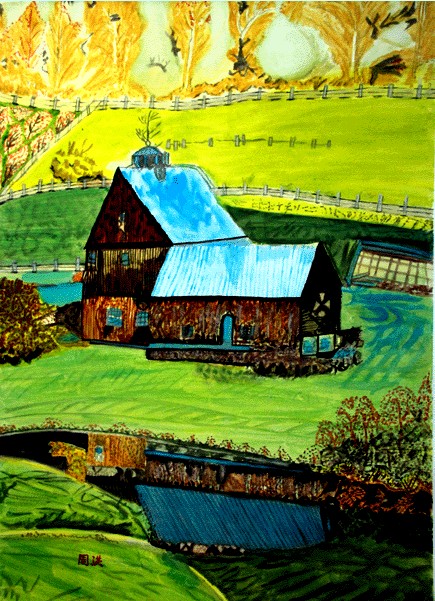 2016下期周洪学员绘画作品