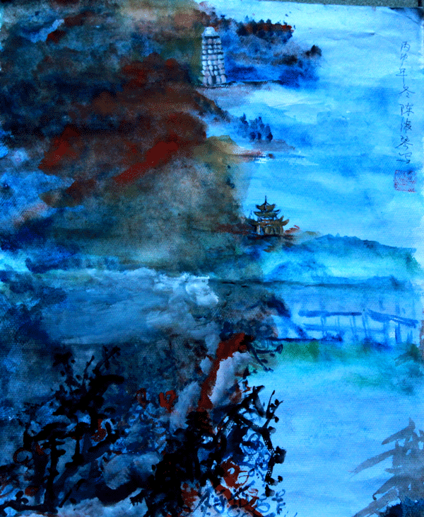 2016下期陈淑琴学员绘画作品