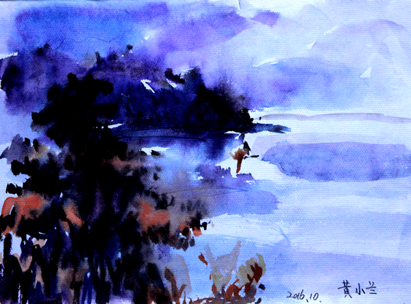 2016下期黄小兰学员绘画作品