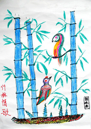 2016下期张廷英学员绘画作品