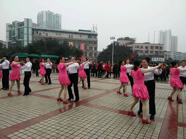 2016下期散学典礼   现代舞北京平四表演