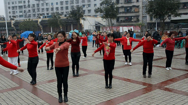 2016下期散学典礼   民族舞表演