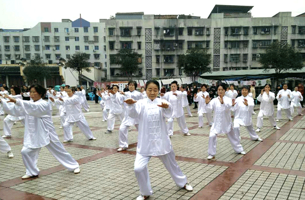 2016下期散学典礼   太极拳表演