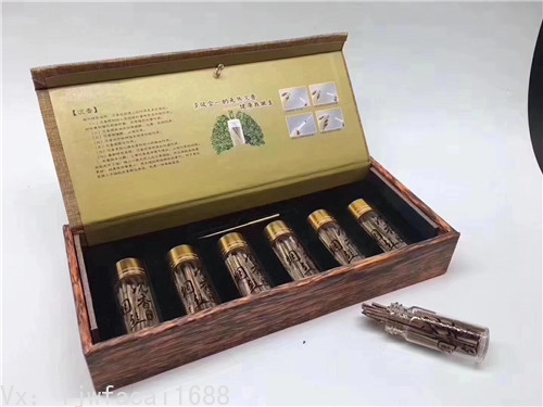 越南芽庄沉香烟片6瓶装 越南芽庄沉香烟片6瓶装