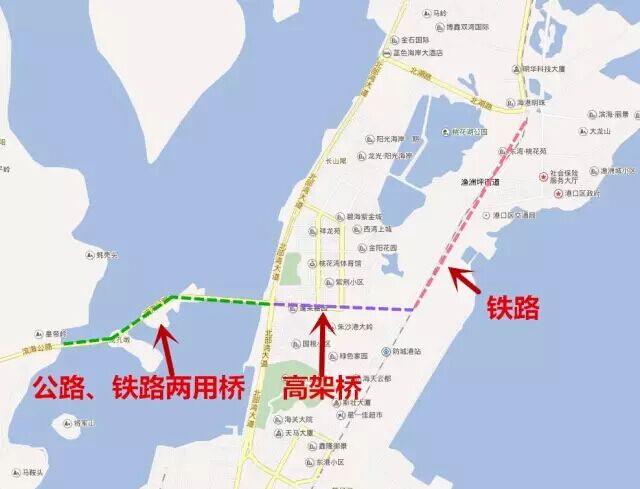 防城港将建西湾跨海铁路大桥,计划投资13亿