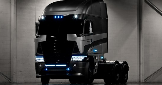 惊破天车型:黑色2014款福莱纳阿格西重型概念卡车