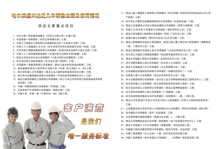 业绩展示