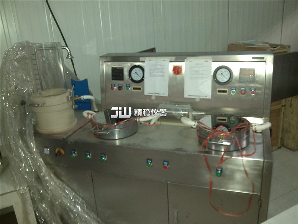 W-500全自动纸页成型调试现场