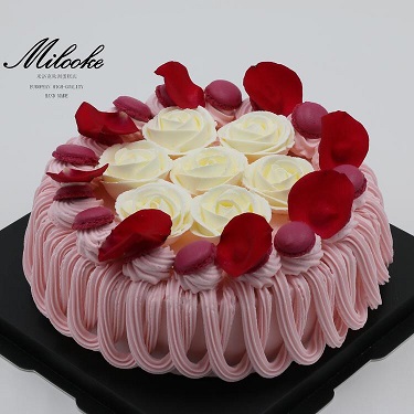 玫瑰马卡龙 Rose macaron