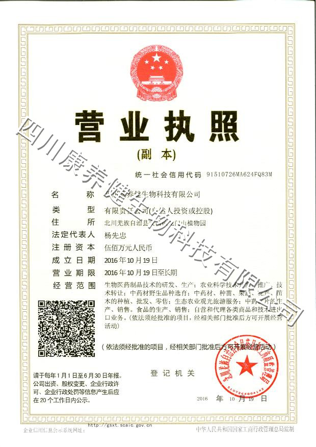 营业执照