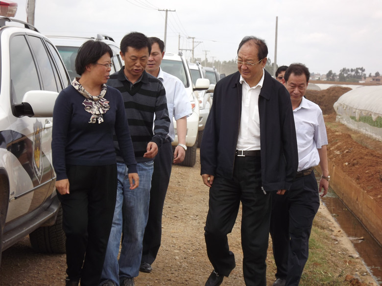 副省长视察曙光基地