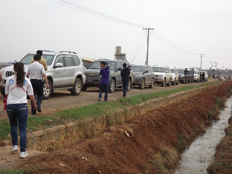 曲靖市长视察曙光基地