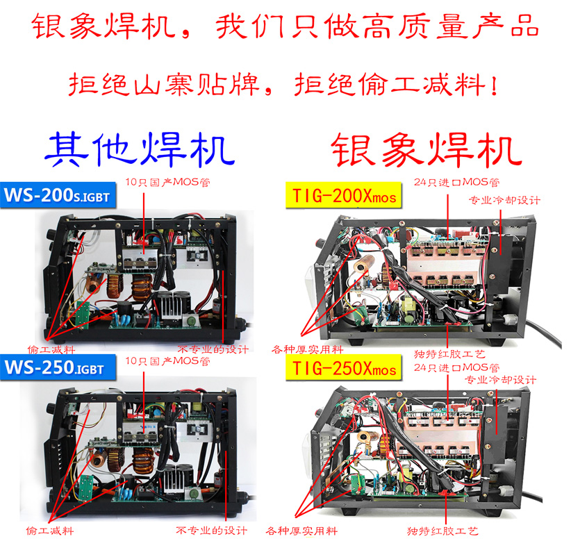 银象电焊机，拒绝偷工减料！！！以品质铸就经典！