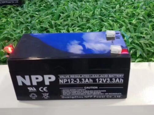 耐普蓄电池NP12V3.3Ah-消防报警器专用