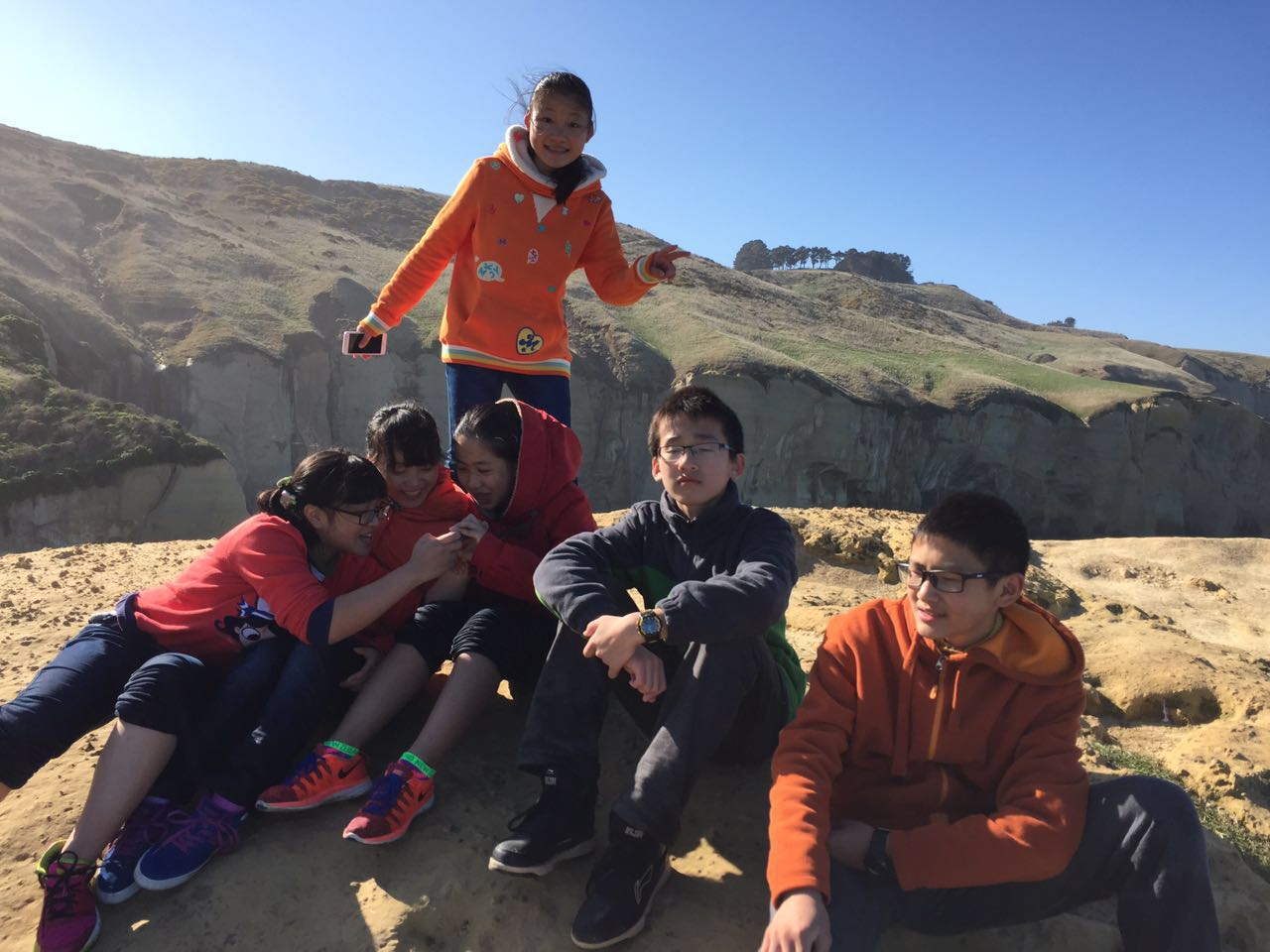 重庆游学团隧道海滩1