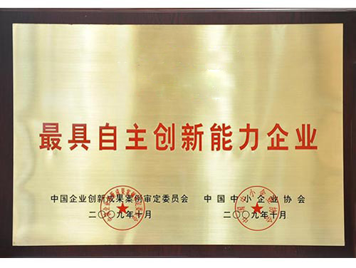 自主创新能力企业