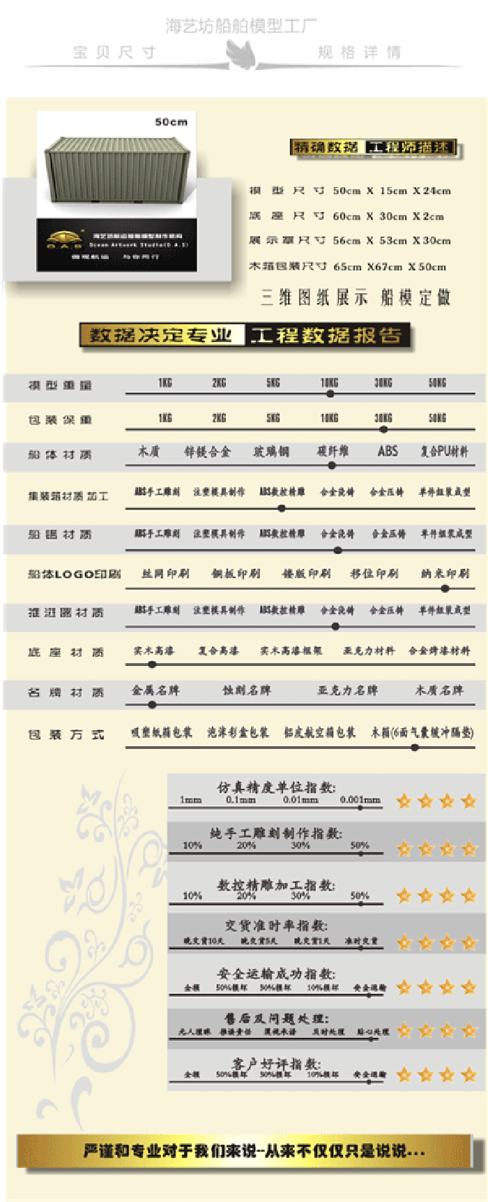 集装箱11模型定做