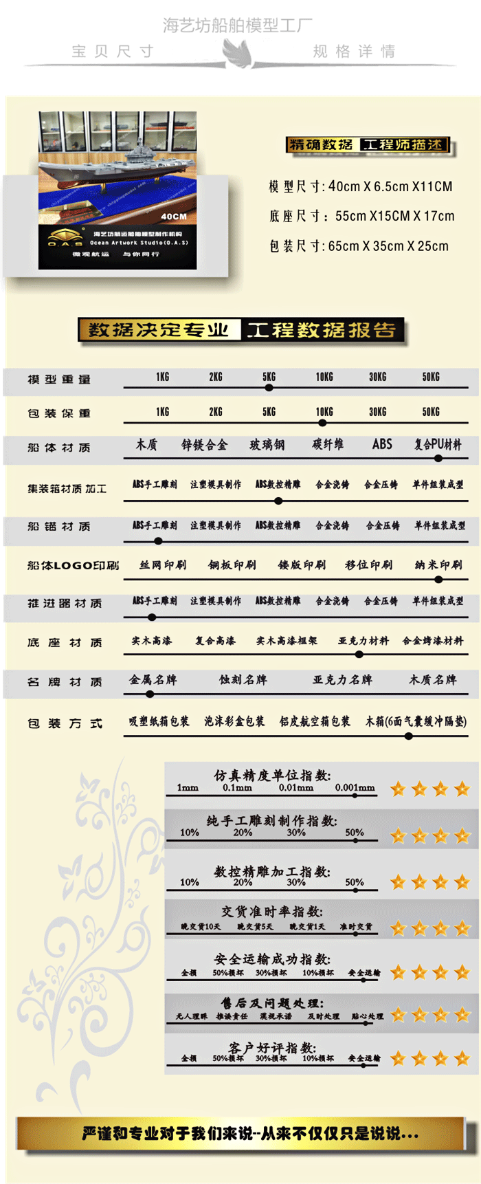 定制船模_40cm辽宁舰航母 _定制模型_海艺坊模型工厂