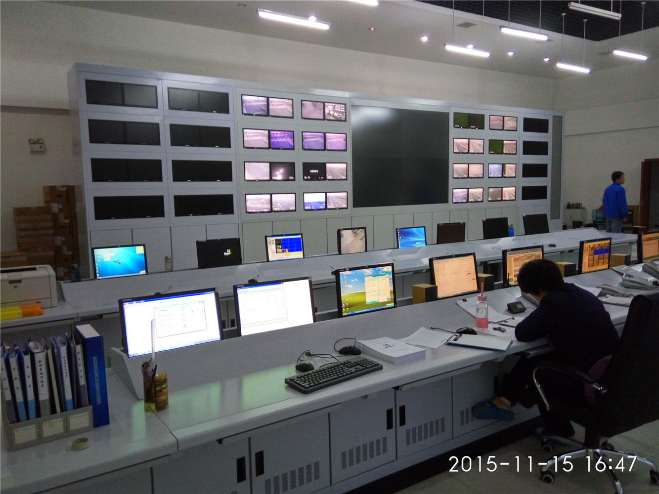 天津某高速監(jiān)控中心