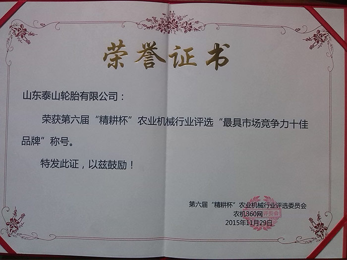 最具市场竞争力十佳品牌