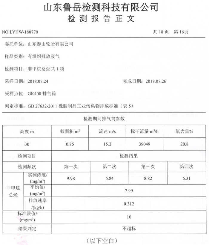 检测报告