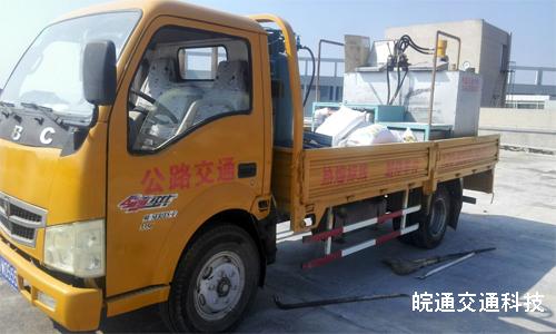 奧迪4S店樓頂停車位施工