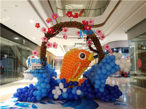 02.28龙凤呈祥商场主题装饰