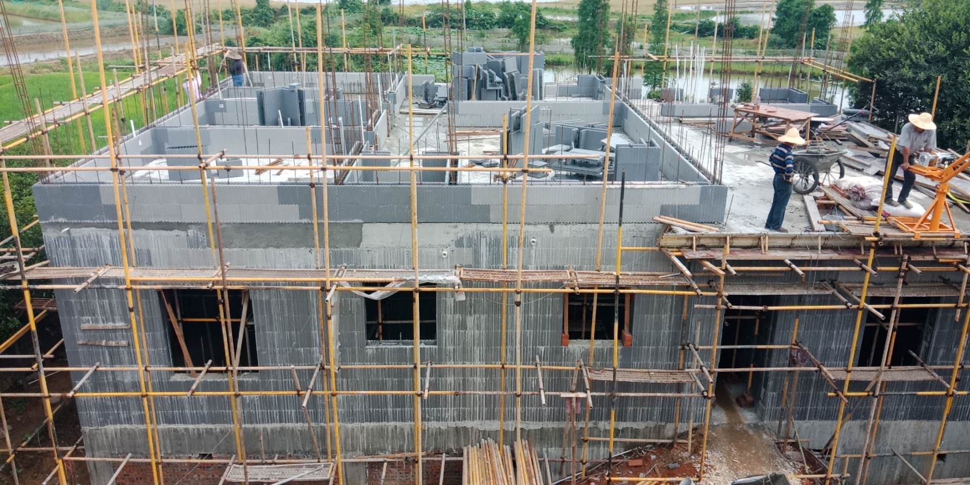 EPS模块建房