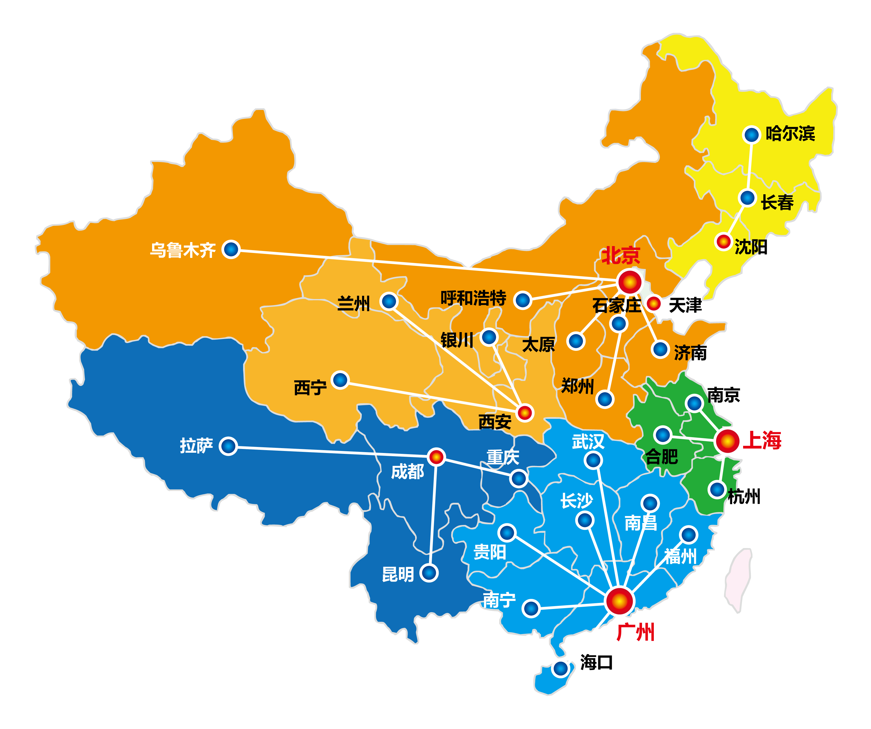 怎么做地图网点分布图,分布图怎么做,如何制作区域分布图(第4页)_大山谷图库