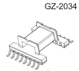 SMD EFD20 8+8 GZ2034