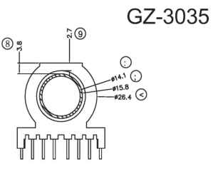 PQ30 8+8 GZ3035