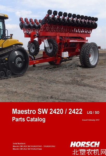 豪狮-精密度播种机 Maestro SW 2420 / 2422
