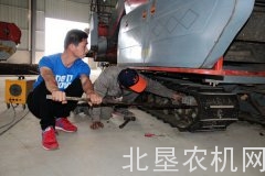 浙江海宁农机合作社做好农机检修备战夏收夏种