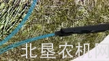 纽荷兰打捆网打捆过程