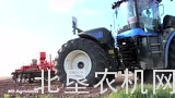 纽荷兰大马力拖拉机配整地机作业