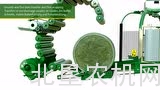 迪尔F440系列圆捆包膜机的打捆及包膜工作原理