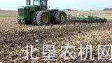 大平原公司波纹耙整地作业演示