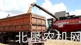 戈梅利GS14系列联合收割机收麦子视频