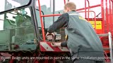 荷马公司甜菜收获机照明灯更换