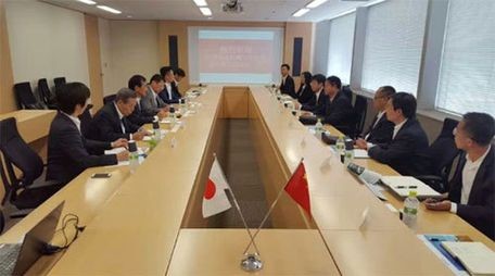 陈志会长带队访问日本久保田总部