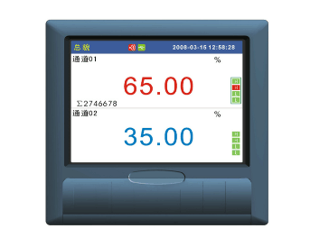 小长图彩色无纸记录仪
