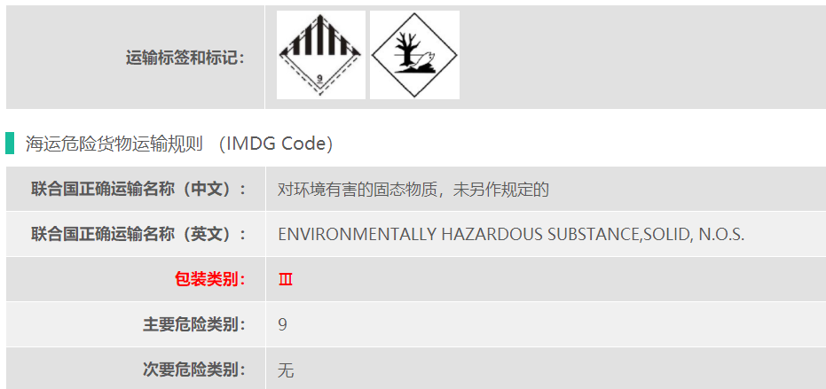 UN3077二苯甲酮-3出口资料和流程