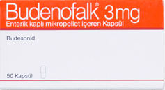 土耳其 布地奈德胶囊 ​budenofalk 布地奈德 3mg Dr. Falk 50片